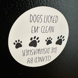 Dishwasher magnet handmade